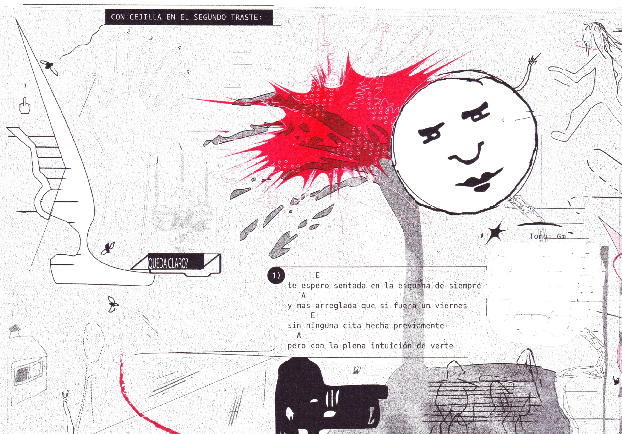 Lengua en escorpión bañada