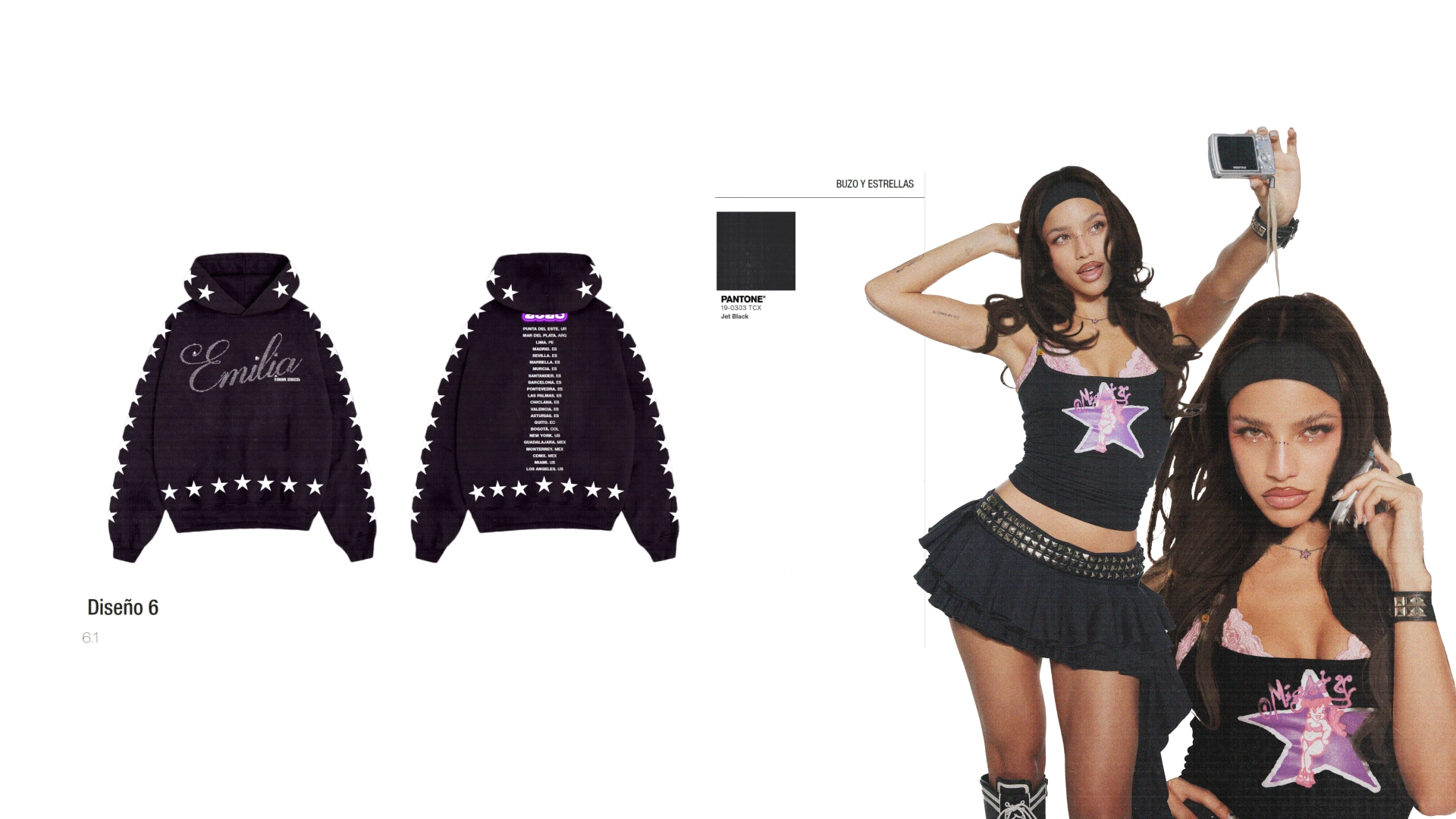 EMILIA 2025 Mala pero Cutie Tour Merch